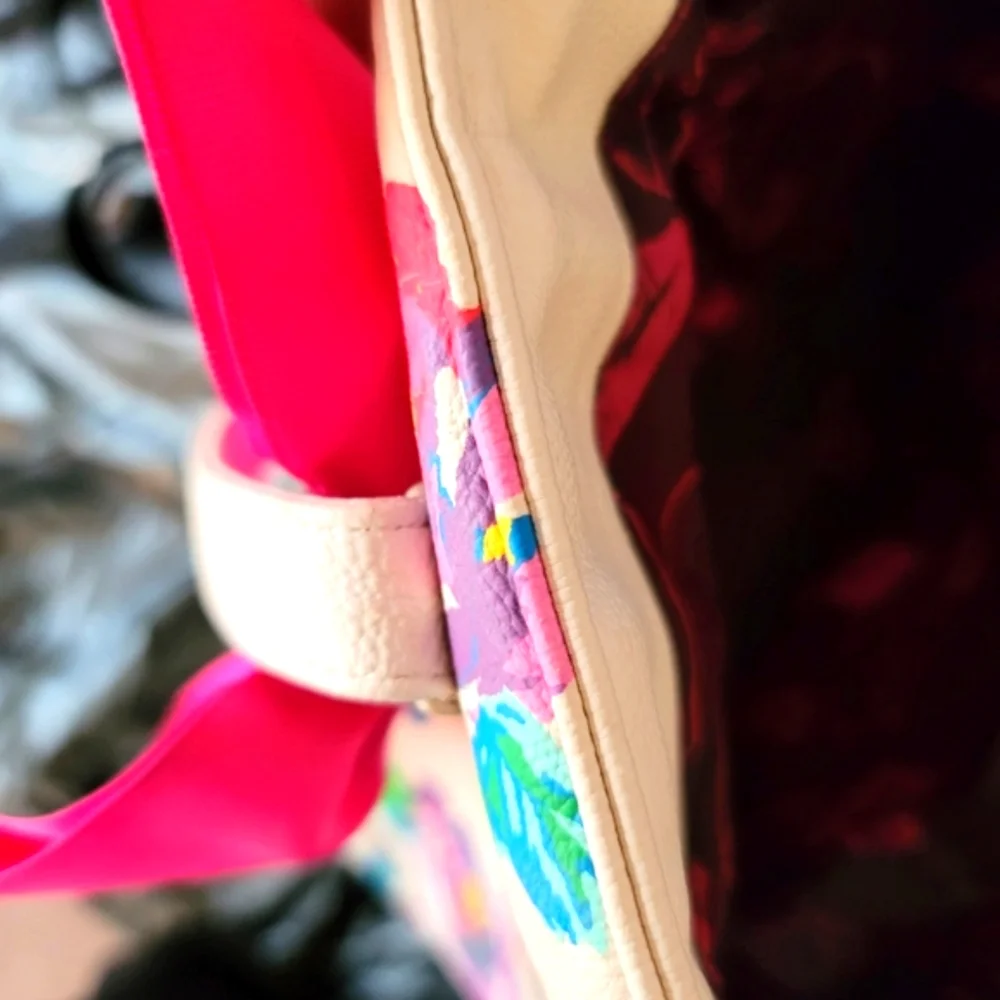 Betsey Johnson floral tote purse/ bag! - Picture 14 of 16